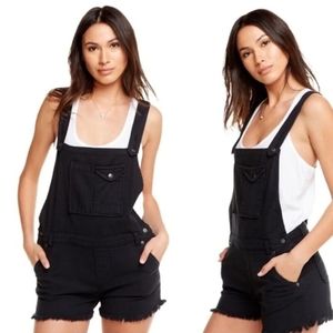 CHASER Vintage Canvas Overall Shorts